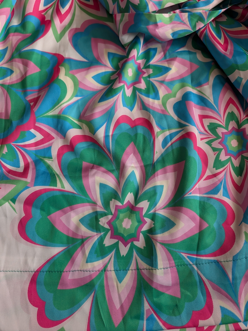 🌼B2G1🌼 Jade Melody Tam Retro Floral Tie-Waist Midi Dress NWT - Picture 2 of 9